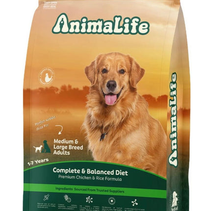 Ziggy Pupps Dog Animal life dry food for adult dogs with Chicken 1 kg
