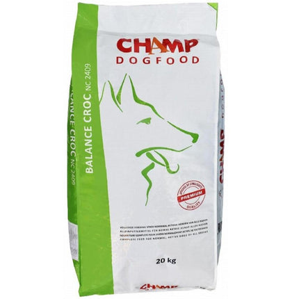 Ziggy Pupps Dog Champ Balance Croc Complete Dry Food for Normal to Active Dogs 20 KG