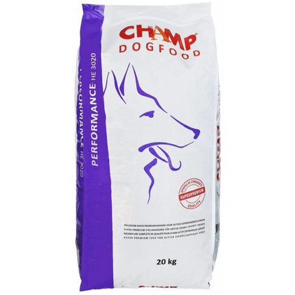 Ziggy Pupps Dog Champ Performance Premium Dry Food for Active 20 KG