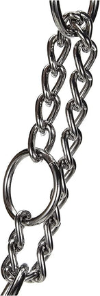 Ziggy Pupps Dog Choke Chain 3 Row Restricted Pull Size L