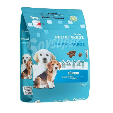 Ziggy Pupps Dog Compy Dry Food For Junior 4kg