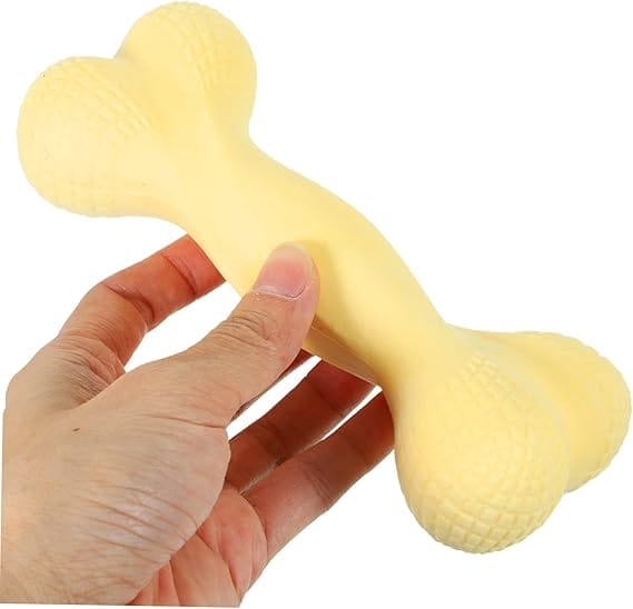 Ziggy Pupps Dog Dental Care Rubber Bone Toy for Dogs