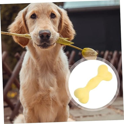 Ziggy Pupps Dog Dental Care Rubber Bone Toy for Dogs