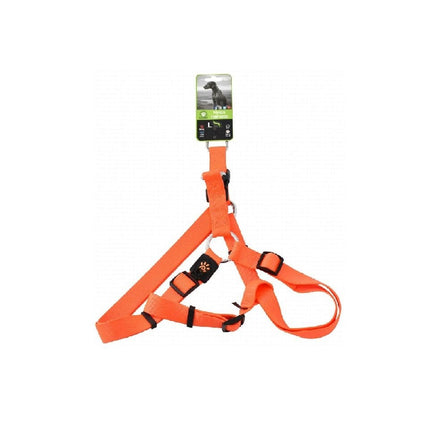 Ziggy Pupps Dog Doco Large Orange Nylon Dog Harness 2.5 in 65 to 99 cm