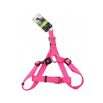 Ziggy Pupps Dog Doco Large Pink Nylon Dog Harness 2.5 in 65 to 99 cm