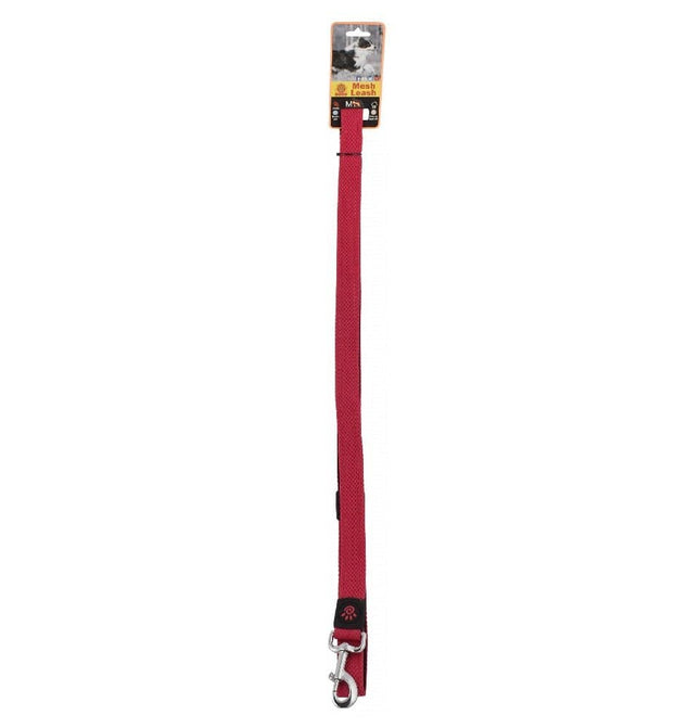 Ziggy Pupps Dog Doco Medium Pink Mesh Dog Leash 120 cm