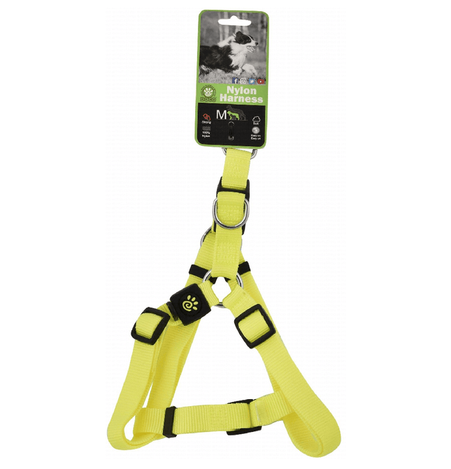 Ziggy Pupps Dog Doco Medium Yellow Nylon Dog Harness 53 to 77cm in 2