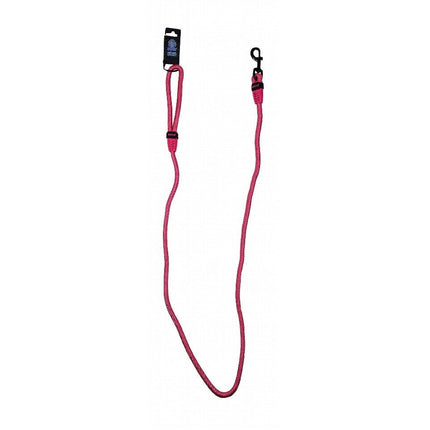 Ziggy Pupps Dog Doco pink Reflective Rope Dog Leash 180 IN 1.3 cm