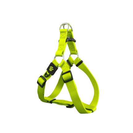 Ziggy Pupps Dog Doco Small Lime Nylon Dog Harness 45to 63cm in 1.5