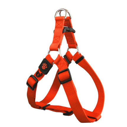 Ziggy Pupps Dog Doco Small Orange Nylon Dog Harness 45to 63cm in 1.5