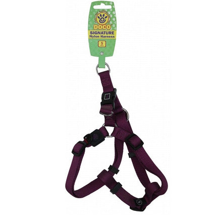 Ziggy Pupps Dog Doco Small Purple Nylon Dog Harness 45 to 63 in 1.5cm