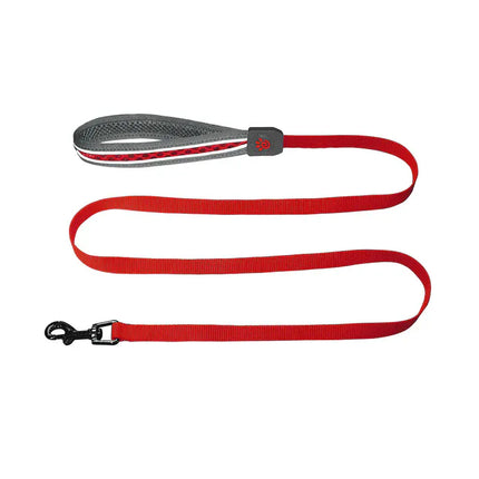 Ziggy Pupps Dog DOCO Small red Mesh Dog Leash 150 In 1.5 cm
