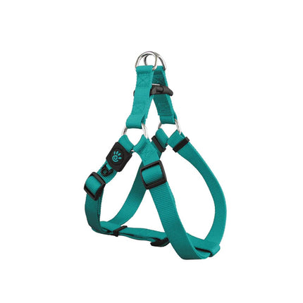 Ziggy Pupps Dog Doco Small turquoise Nylon Dog Harness 45to 63cm in 1.5