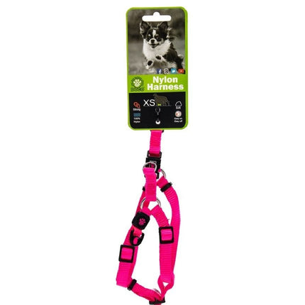 Ziggy Pupps Dog Doco XS Pink 44cm Nylon Dog Harness