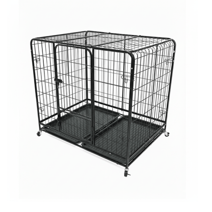 Ziggy Pupps Dog Dog Metal Cage Suitable For  Medium And Small Breed 125 cm