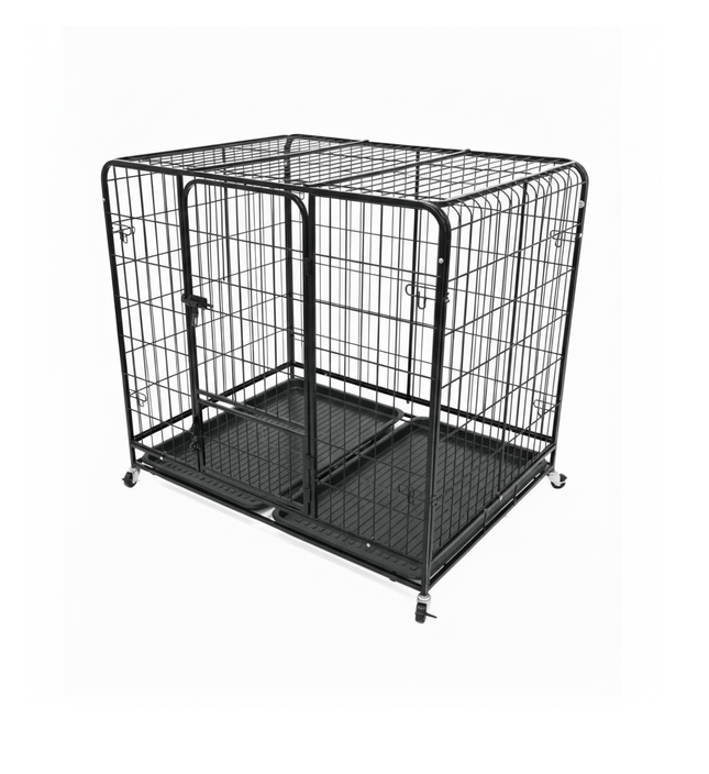 Ziggy Pupps Dog Dog Metal Cage Suitable For  Medium And Small Breed 125 cm
