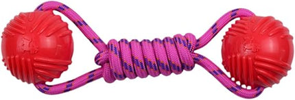Ziggy Pupps Dog Dog Toy with Nylon Rope And Ball for And Training