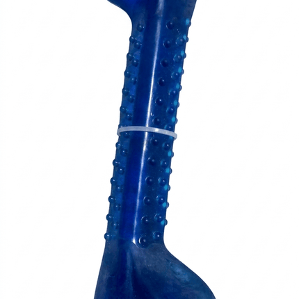 Ziggy Pupps Dog Durable Bone Shaped Dog Chew Toy Blue