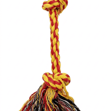 Ziggy Pupps Dog Durable Multi Color Cotton Rope Tug Toy for Dogs
