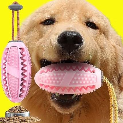 Ziggy Pupps Dog Durable Spiky Chew Toy for Dog Dental Care Pink