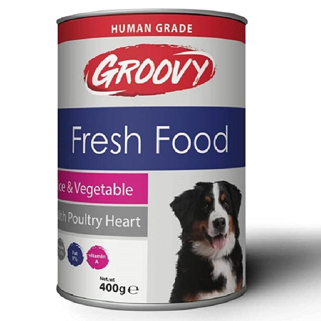 Ziggy Pupps Dog Groovy Fresh Food With Poultry Rice And Vegetable  400G