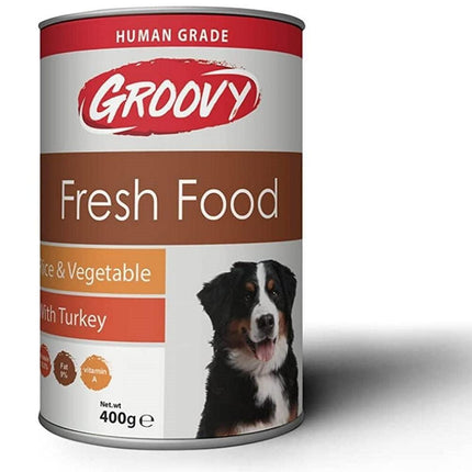 Ziggy Pupps Dog Groovy Wet Food With Turkey And Rice 400g