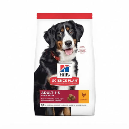 Ziggy Pupps Dog Hill's Science Plan Adult 1-5 Large with Chicken Dry Dog Food