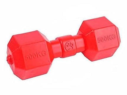 Ziggy Pupps Dog Interactive Rubber Bone Dumbbell for Dogs Tough Dental Chew Toy