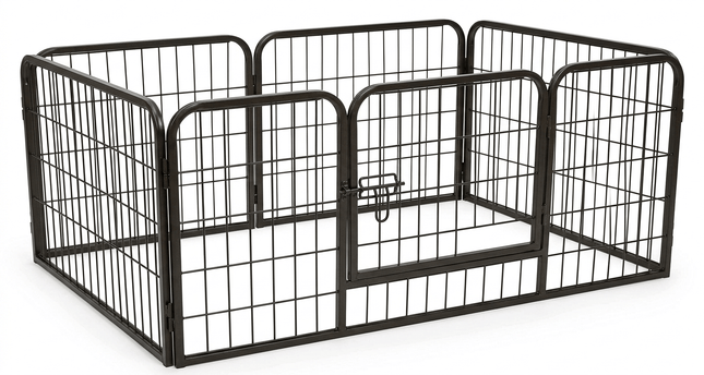 Ziggy Pupps Dog Iron Barrier 6 Sidees Pets 120 Cm