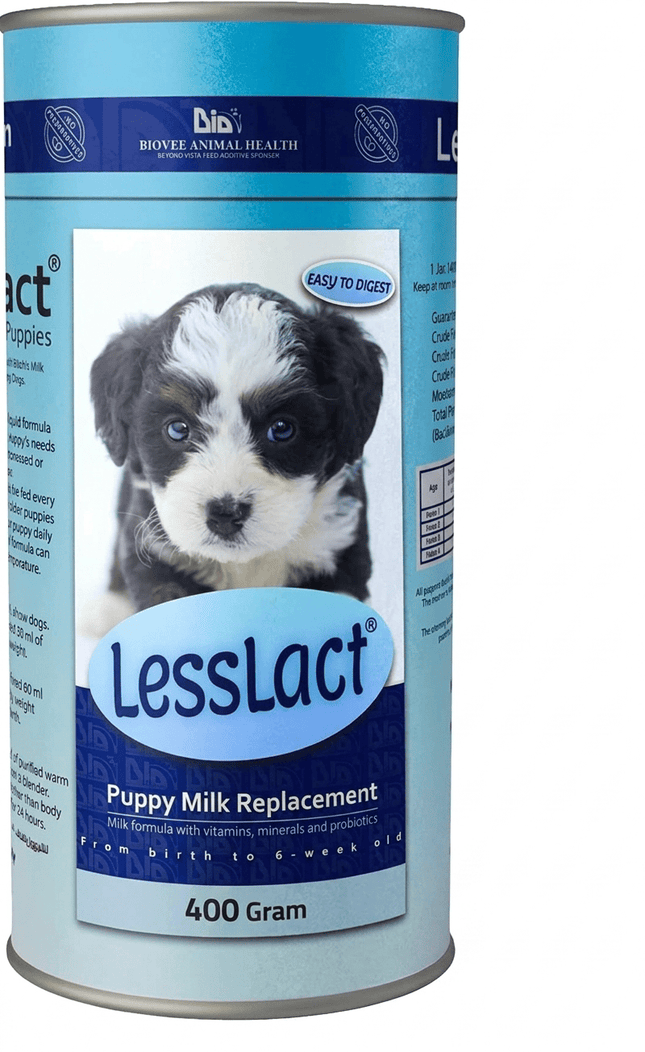 Ziggy Pupps Dog LessLact Puppy Milk Replacement Powder 400g