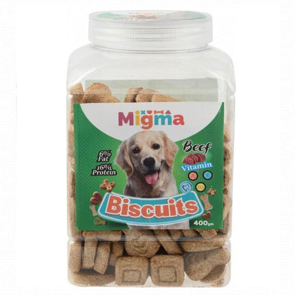 Ziggy Pupps Dog Migma Biscuits With Beef 400Gm