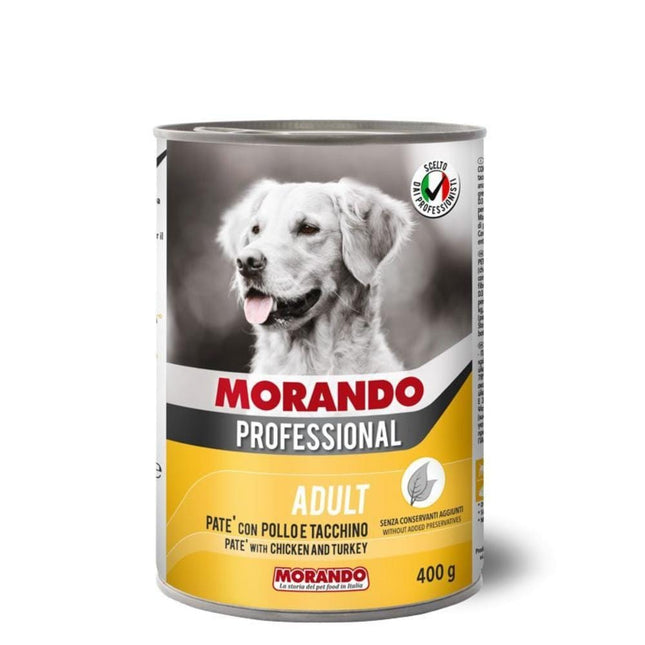 Ziggy Pupps Dog Morando Cane Professional Pate Chicken and Turkey 400g