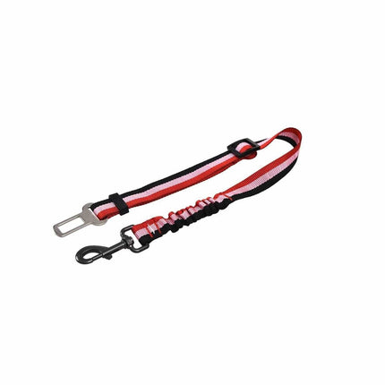 Ziggy Pupps Dog Naomi Black and Red Dog Car Seat Belt