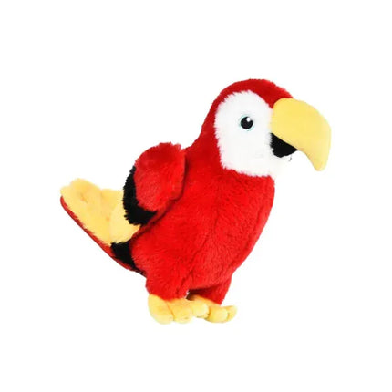Ziggy Pupps Dog Naomi red Parrot Dog Chew Toy