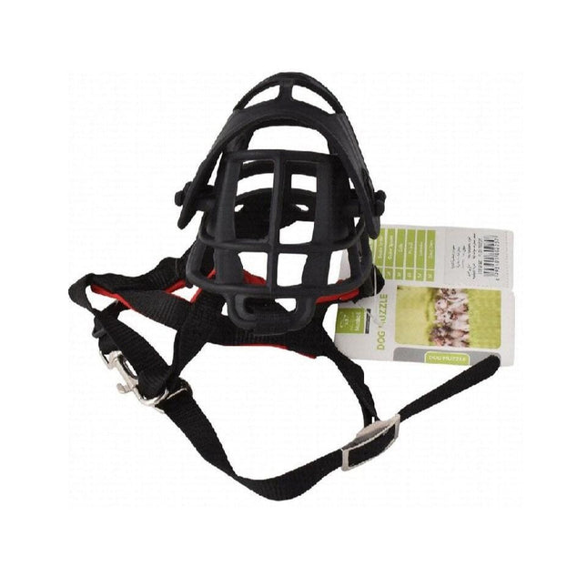 Ziggy Pupps Dog Nunbell small Black and Red Dog Muzzle Size 5