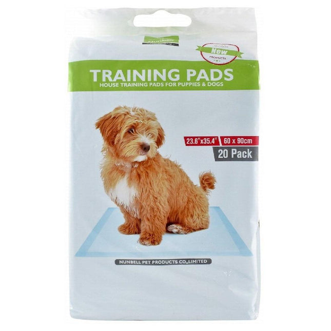 Ziggy Pupps Dog Nunbell Training pads for Puppy dogs 20 pcs
