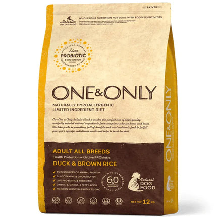 Ziggy Pupps Dog One And Only dry food for Adult Dogs with Duck and rice 12 kg