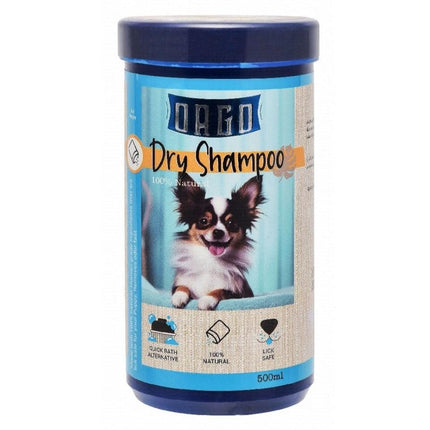 Ziggy Pupps Dog Orgo Dry Shampoo for puppy Dog 500 ml