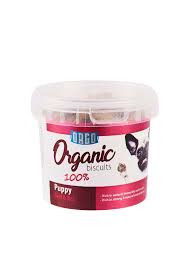 Ziggy Pupps Dog Orgo Organic Biscuit Treats with Beef And Rice for Puppies 150 gr