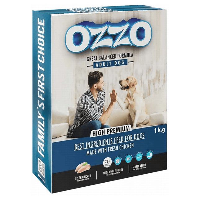 Ziggy Pupps Dog Ozzo Dry Food with Chicken for Sensitive Adult Dogs 1kg