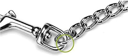 Ziggy Pupps Dog Padded Hand Dog Chain Size 100Cm in 5mm Black