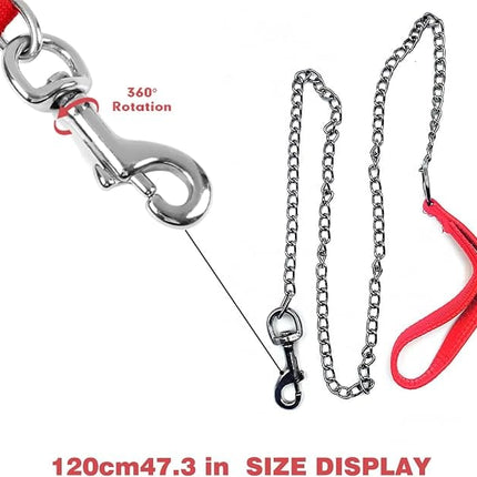 Ziggy Pupps Dog Personalized Walking and Training for Dogs Red 120cm in 1.2 mm