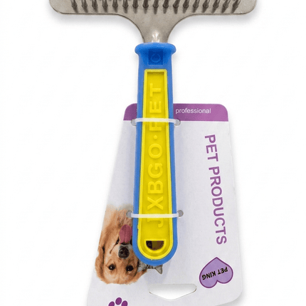 Ziggy Pupps Dog Pet King Professional Dematting Rake for Dogs And Cats