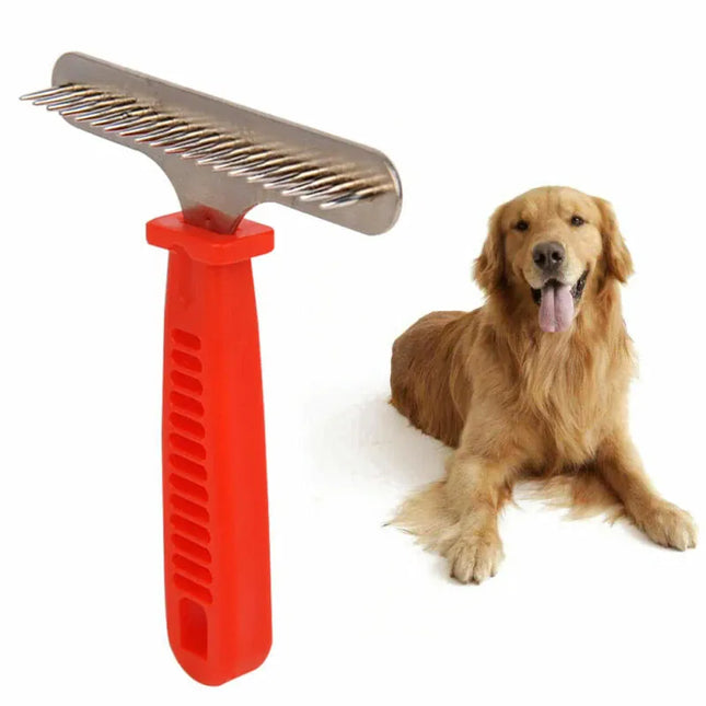 Ziggy Pupps Dog Pet King Undercoat Rake Effective Shedding And Grooming Tool