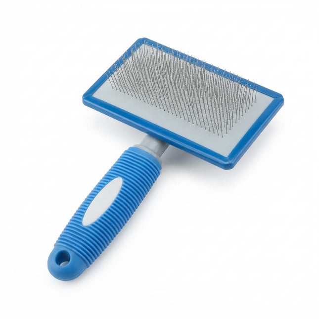 Ziggy Pupps Dog Pet Slicker Brush Professional Grooming Tool for Dogs and Cats Blue