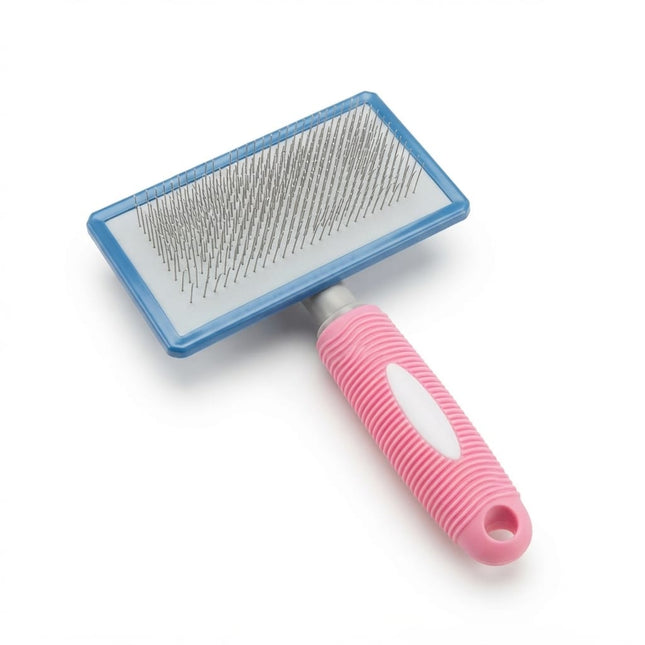 Ziggy Pupps Dog Pet Slicker Brush Professional Grooming Tool for Dogs and Cats Pink