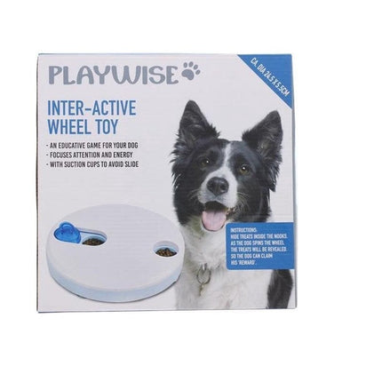 Ziggy Pupps Dog PLAYWISE  Inter-Active Wheel Toy