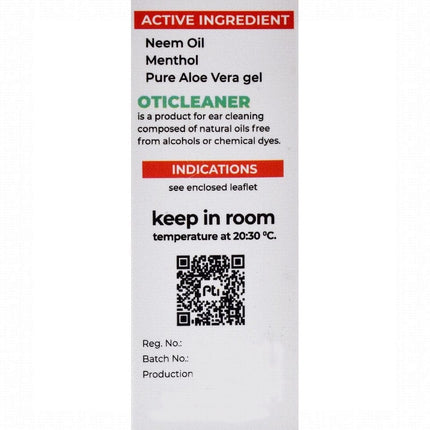 Ziggy Pupps Dog Pti Oticleaner Organic 20 ml