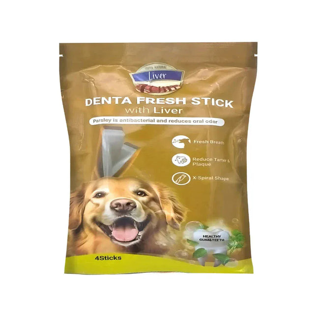 Ziggy Pupps Dog Rich Denta Fresh Stick With Liver 4 Sticks