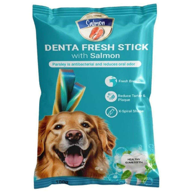 Ziggy Pupps Dog Rich Denta Fresh Stick With Salmon 4 Sticks